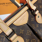 Louis Vuitton Palermo Bag 30cm Monogram Canvas Spring/Summer Collection M40145 Brown