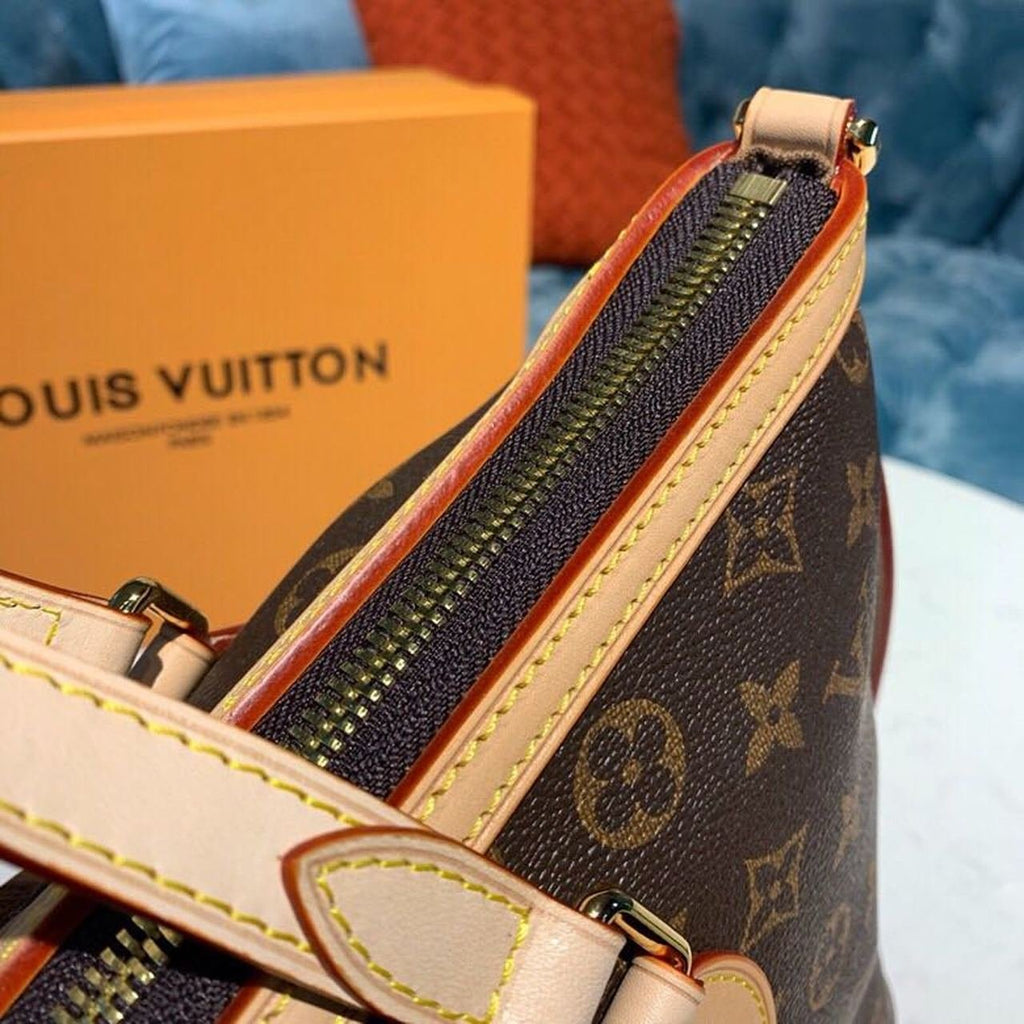 Louis Vuitton Palermo Bag 30cm Monogram Canvas Spring/Summer Collection M40145 Brown