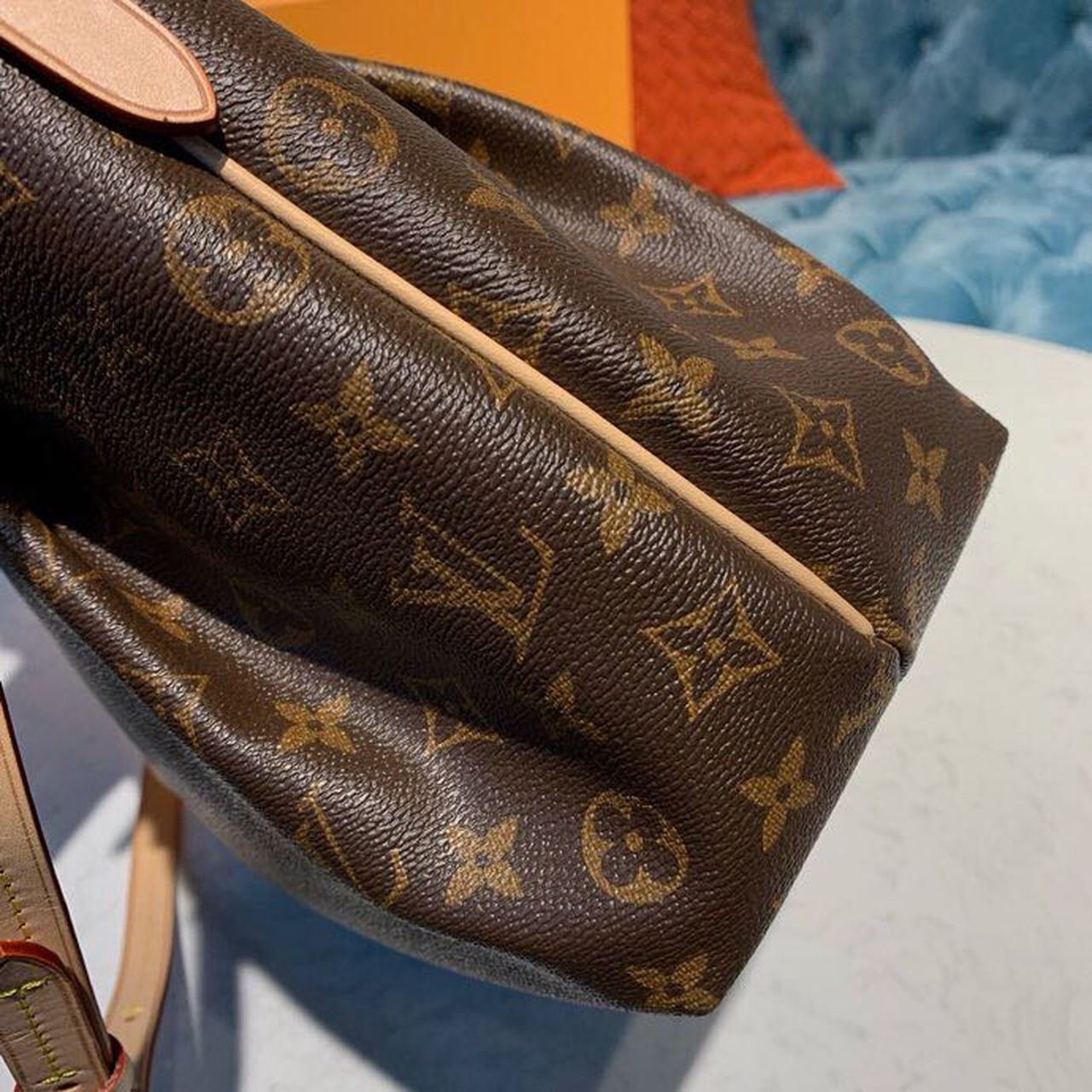 Louis Vuitton Turenne Bag 38cm Monogram Canvas Spring/Summer Collection M48814, Brown