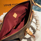 Louis Vuitton Turenne Bag 38cm Monogram Canvas Spring/Summer Collection M48814, Brown