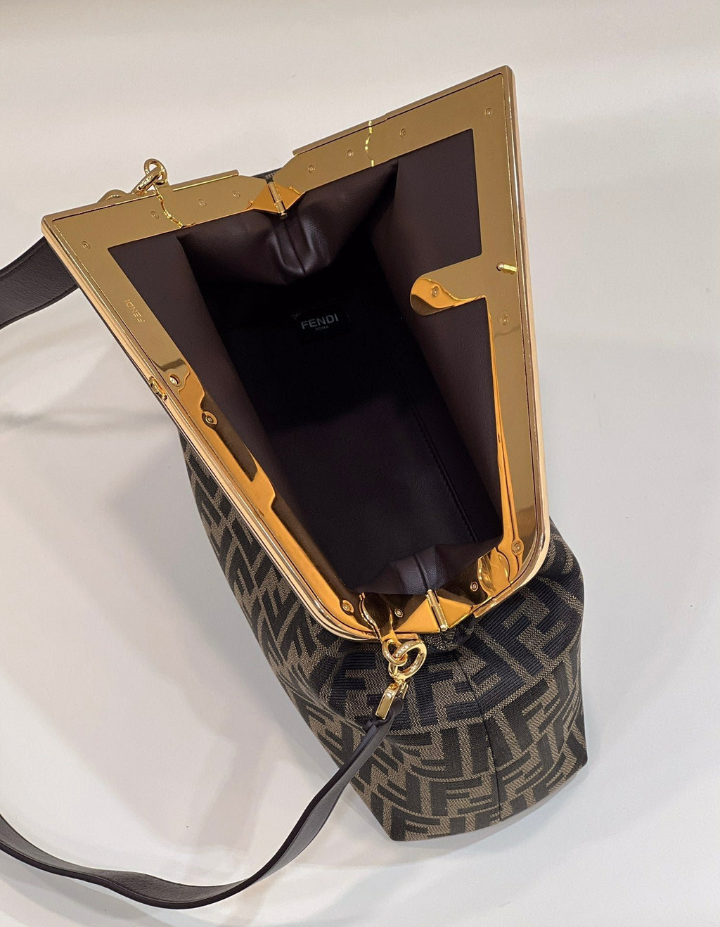Fendi Mini Crossbody 26cm Brown