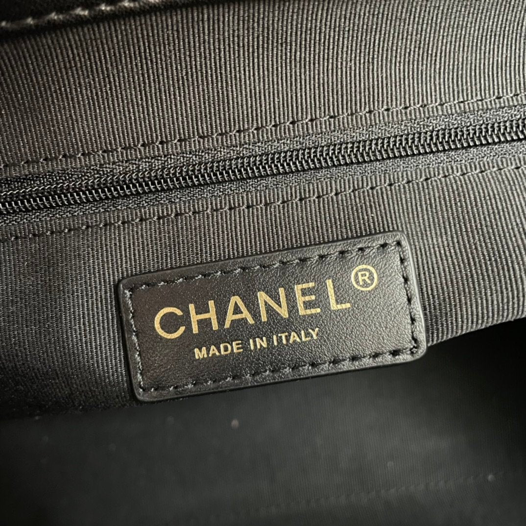 Chanel Co Co Shoulder Flap Bag 29cm Black