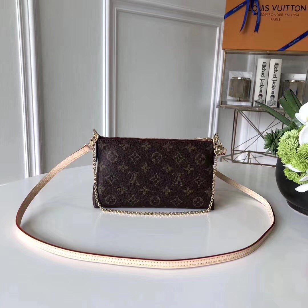 Louis Vuitton Pallas Shoulder Bag Monogram