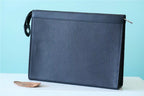 Louis Vuitton Pochette Voyage MM Monogram Drip Black By Nigo For Pre-Spring, Men’s Travel Accessories 27cm LV M45961