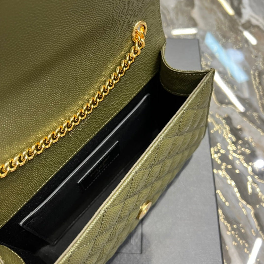 Saint Laurent Small Bag In Mix Matelasse 21cm