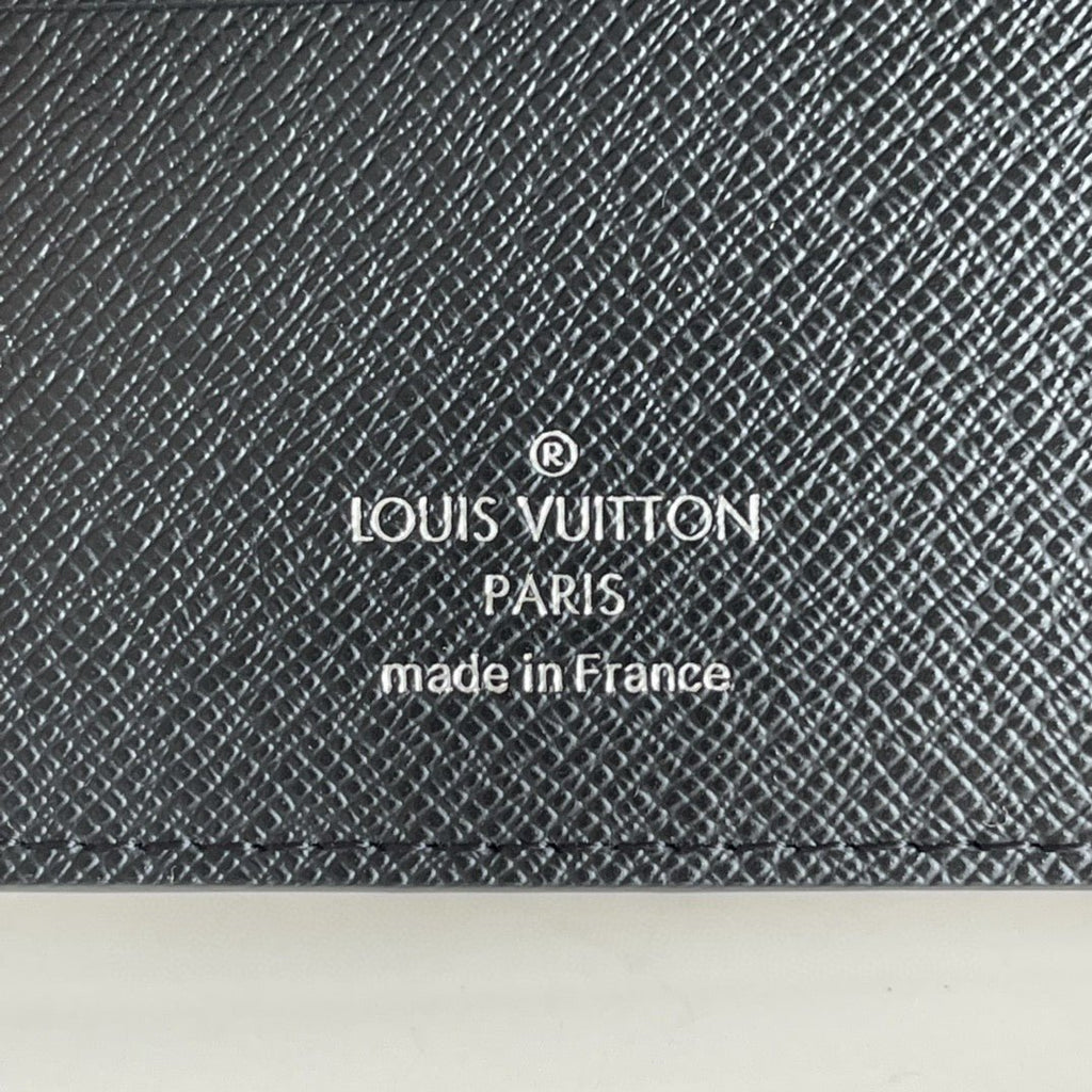 Louis Vuitton Amerigo Wallet 12cm Black