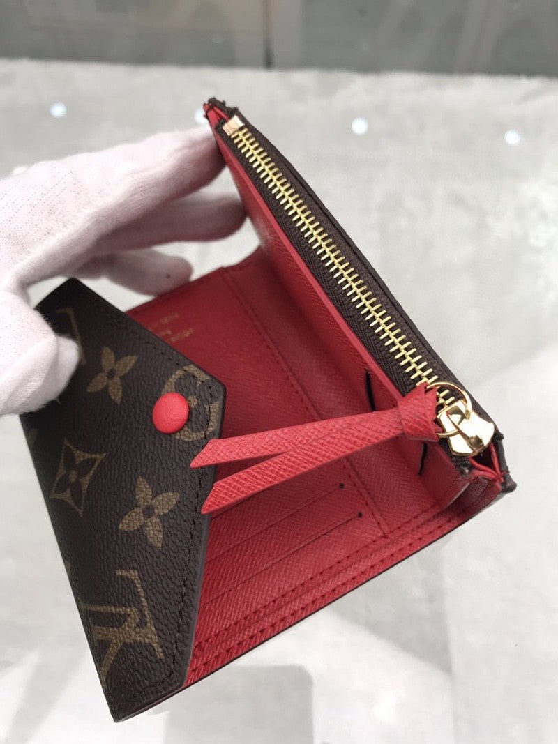 Louis Vuitton Monogram Wallet 12cm Brown