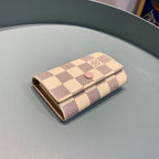 Louis Vuitton 6 Key Holder Damier 10cm Cream