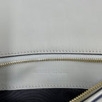 Gucci Blondie Shoulder Bag White For Women, Women’s Bags 11in/28cm