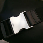 Fendi FF Logo Waist Belt Bag 34cm Calfskin Leather Spring/Summer Collection, Dark Brown