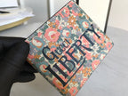 Floral Print Short Wallet 11cm