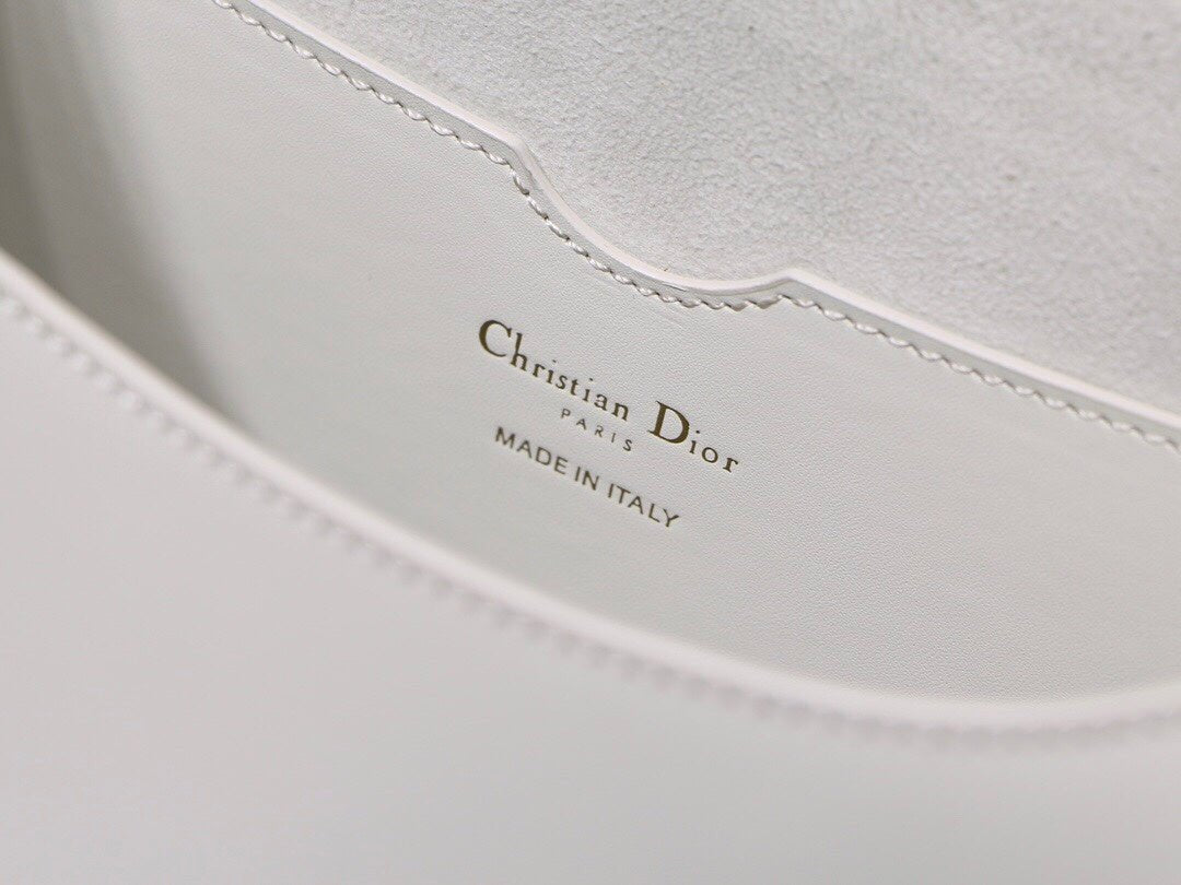 Christian Dior White Crossbody Bag 27cm