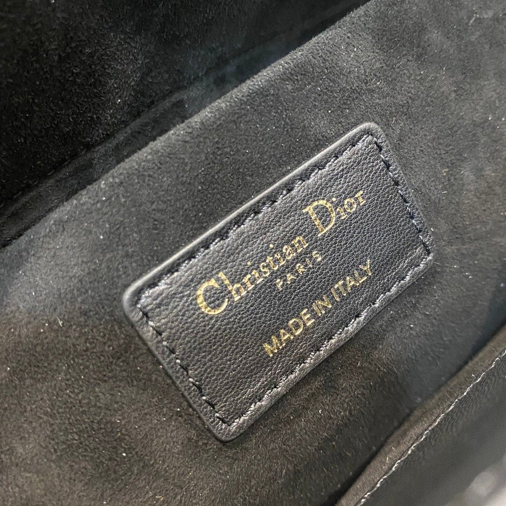 Christian Dior Lady D-Joy Bag 26cm Black