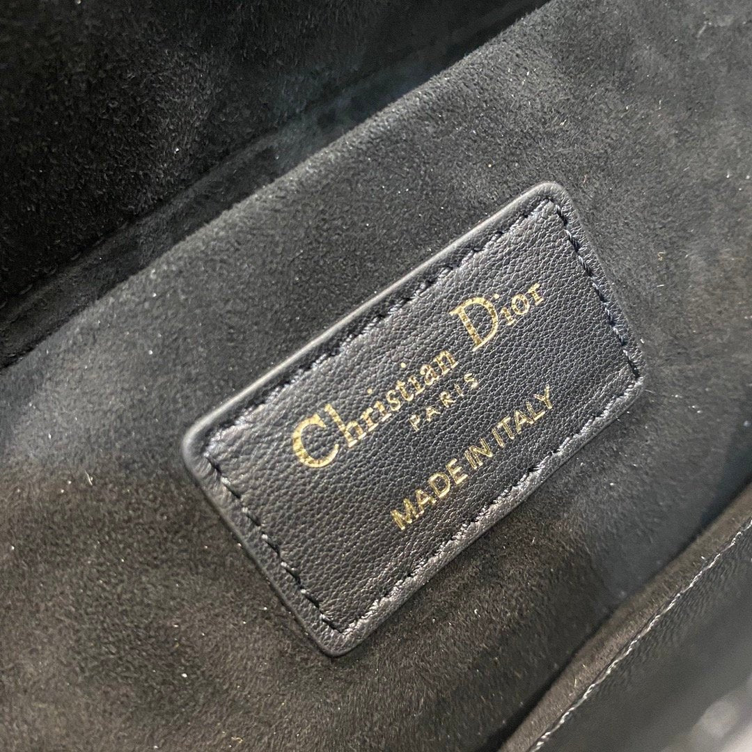 Christian Dior Lady D-Joy Bag 26cm Black