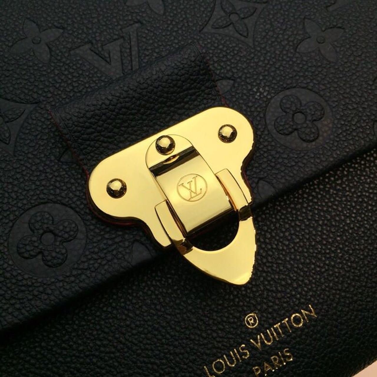Louis Vuitton Vavin PM Bag 25cm Monogram Empreinte Canvas Spring/Summer Collection M52271, Marine Rouge