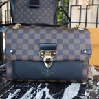Louis Vuitton Vavin PM Bag 25cm Damier Ebene Canvas Spring/Summer Collection N40108, Noir