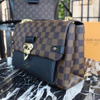 Louis Vuitton Vavin PM Bag 25cm Damier Ebene Canvas Spring/Summer Collection N40108, Noir