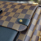 Louis Vuitton Vavin PM Bag 25cm Damier Ebene Canvas Spring/Summer Collection N40108, Noir