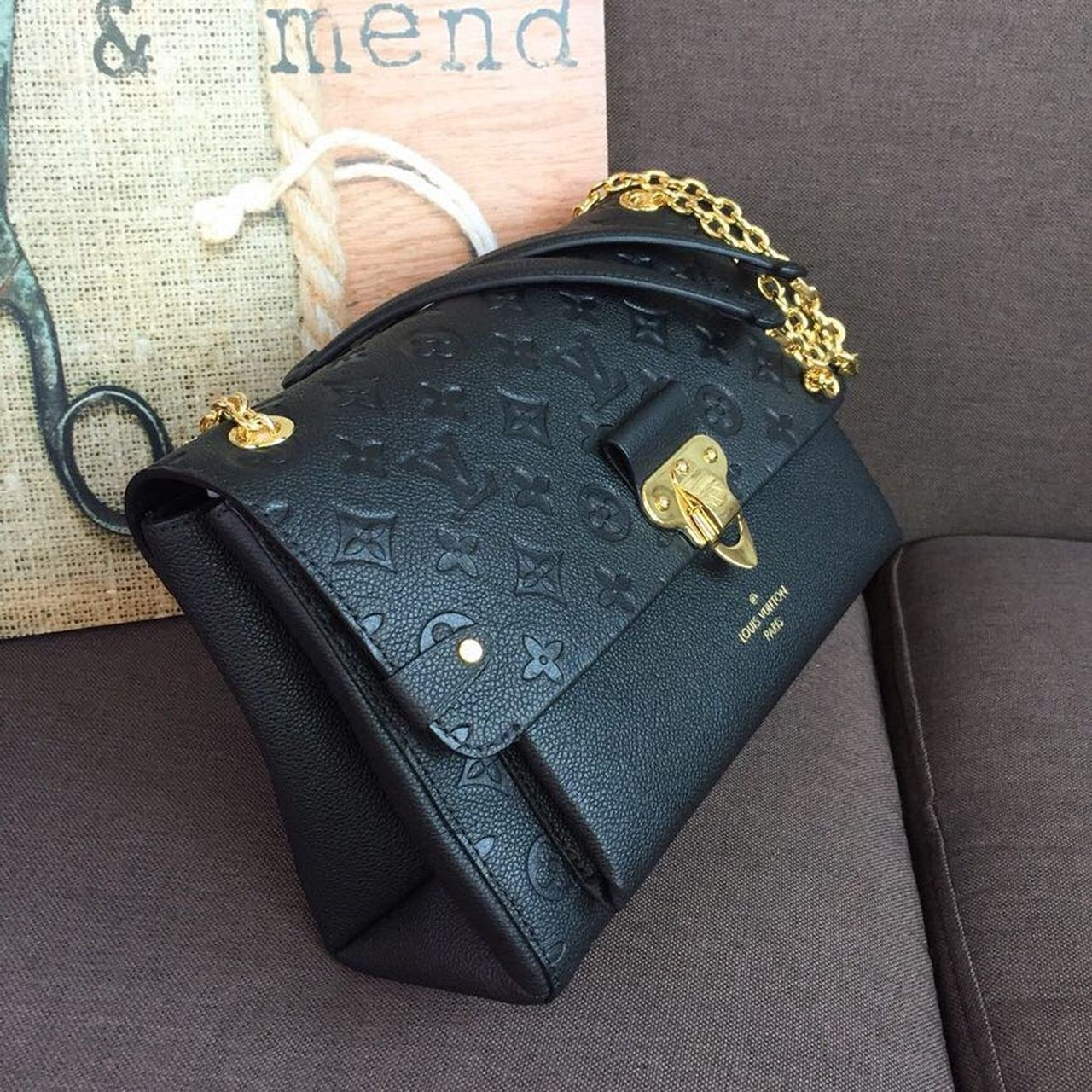 Louis Vuitton Vavin MM Bag 25cm Monogram Empreinte Canvas Spring/Summer Collection M44150 Noir