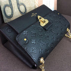 Louis Vuitton Vavin MM Bag 25cm Monogram Empreinte Canvas Spring/Summer Collection M44150 Noir