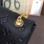 Louis Vuitton Vavin MM Bag 25cm Monogram Empreinte Canvas Spring/Summer Collection M44150 Noir
