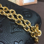 Louis Vuitton Vavin MM Bag 25cm Monogram Empreinte Canvas Spring/Summer Collection M44150 Noir