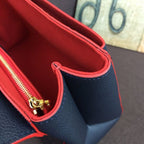 Louis Vuitton Vavin MM Bag 28cm Monogram Empreinte Canvas Spring/Summer Collection M43925, Marine Rouge