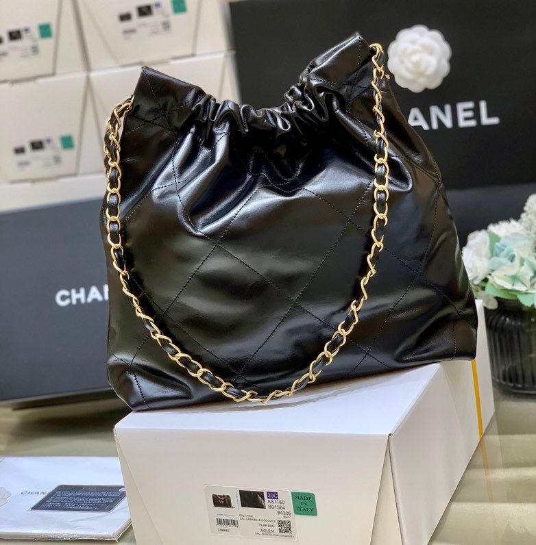 Chanel 22 Large Handbag 41cm Black