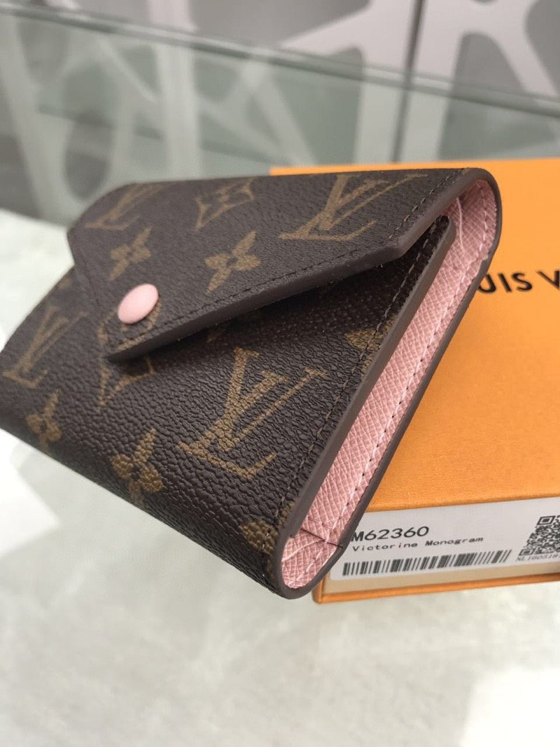 Louis Vuitton Monogram Wallet 12cm Brown