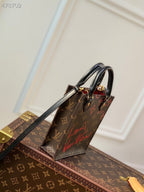 Louis Vuitton x Urs Fischer Petite Sac Plat Bag 17cm Monogram Canvas Spring/Summer 2021 Collection M69442 Brown