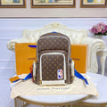 Louis Vuitton x NBA New Backpack 40cm Monogram Canvas Spring/Summer Collection M45581, Brown