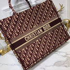 Christian Dior Book Tote 42cm Brown