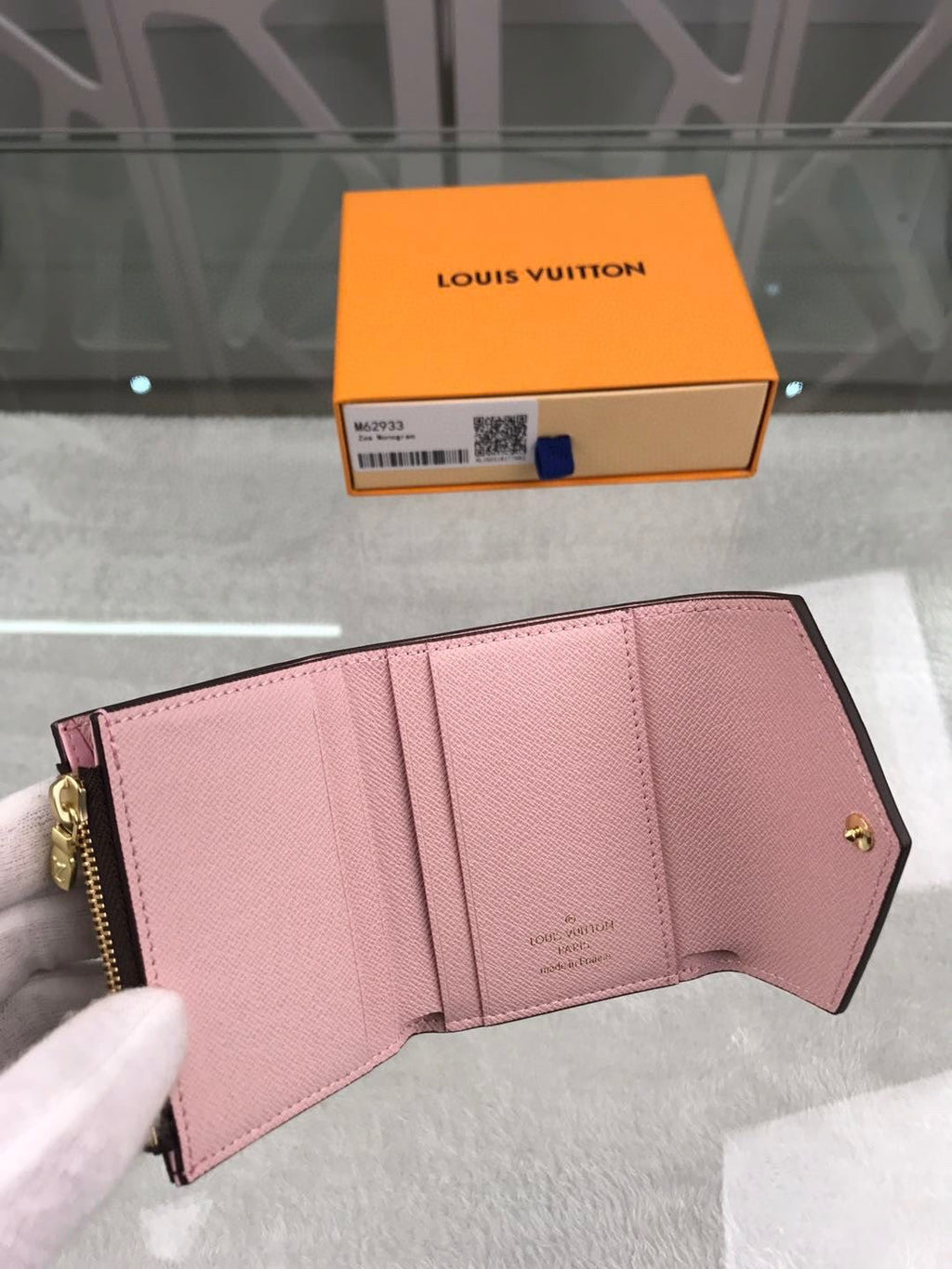Louis Vuitton Monogram Wallet 10cm Brown