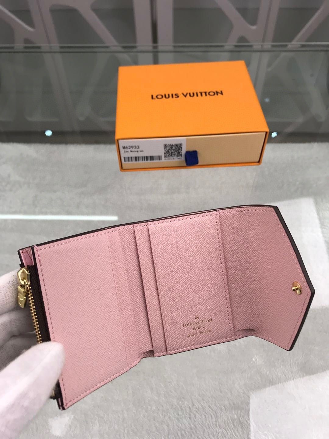 Louis Vuitton Monogram Wallet 10cm Brown