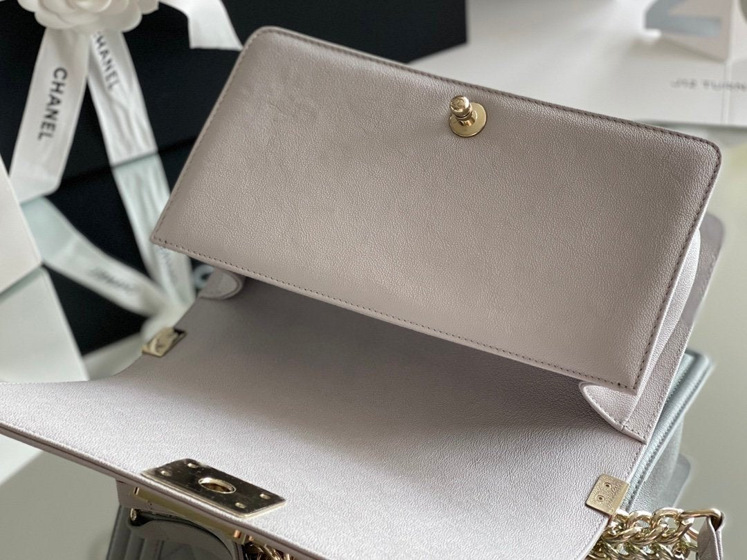 Chanel Medium Classic Flapbag 25cm Grey