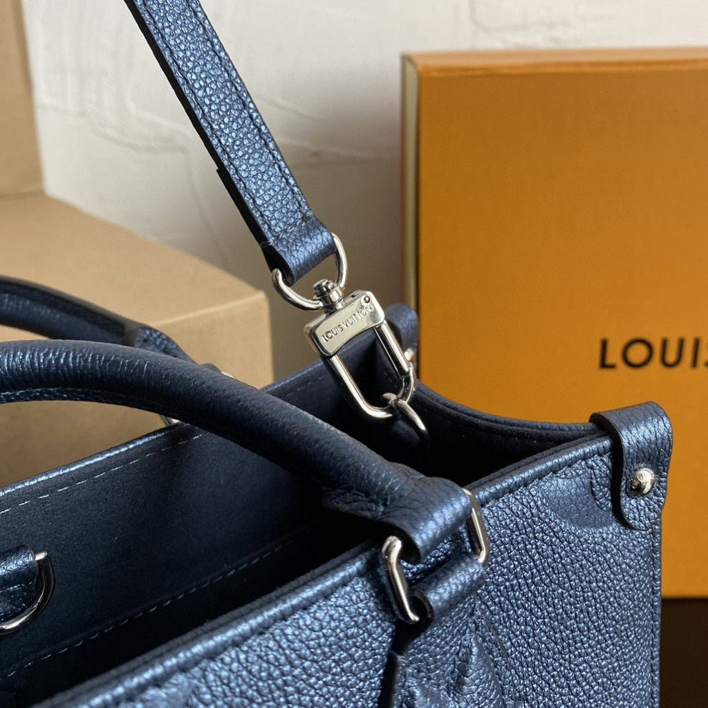 Louis Vuitton M45659 On The Go PM 25cm Blue