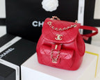 Chanel Backpack 18cm Red