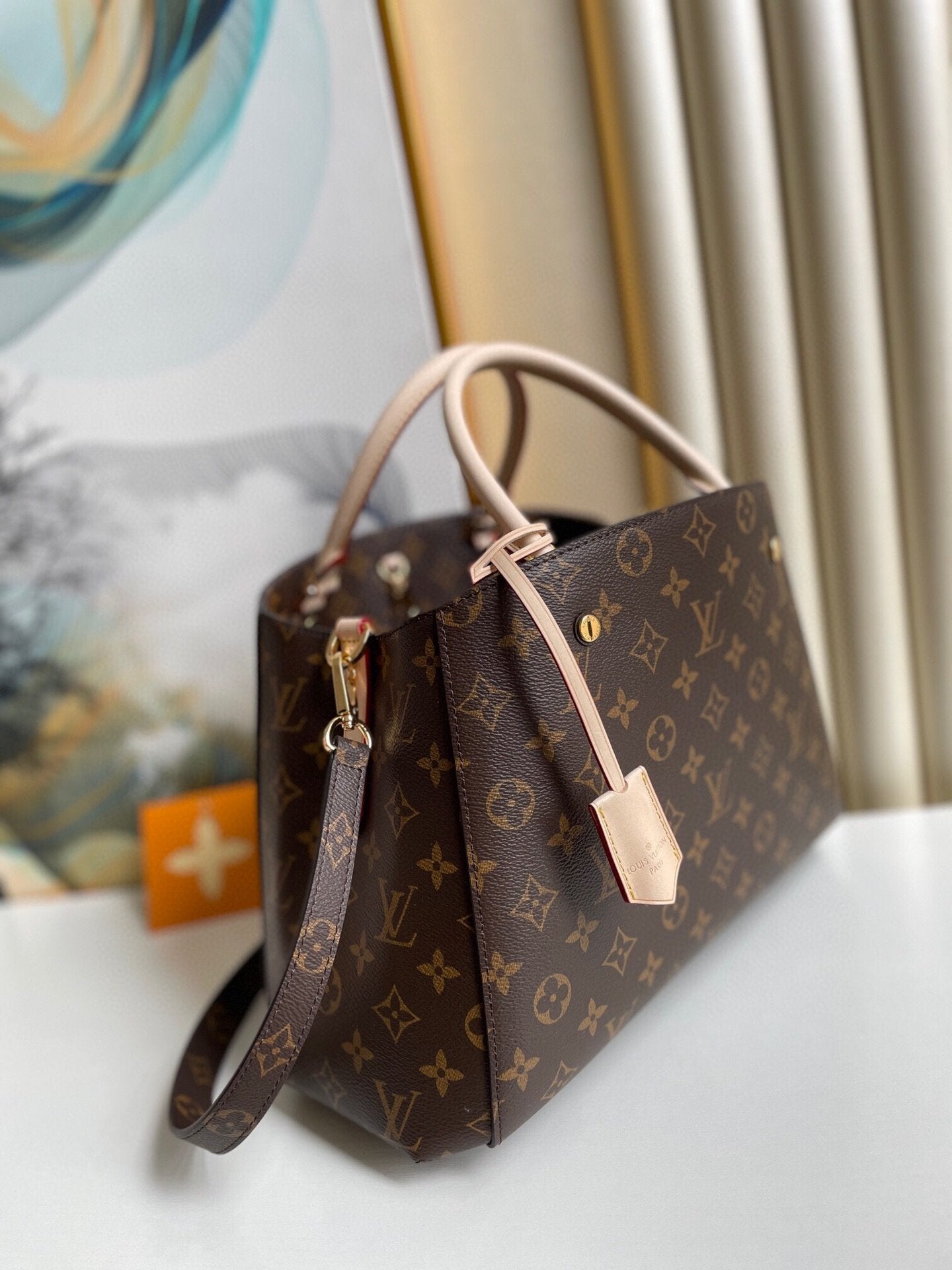 Louis Vuitton Montaigne MM 33cm Brown