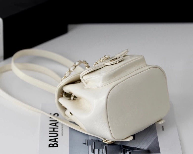 Chanel Backpack 18cm White
