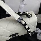 Chanel Classic Flap Bag 20cm White