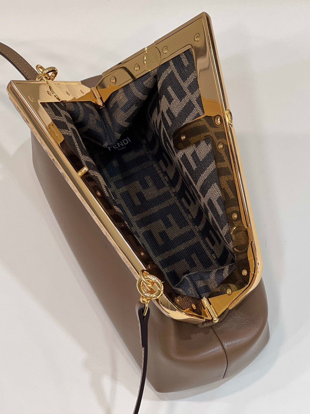 Fendi Mini Crossbody 26cm Brown