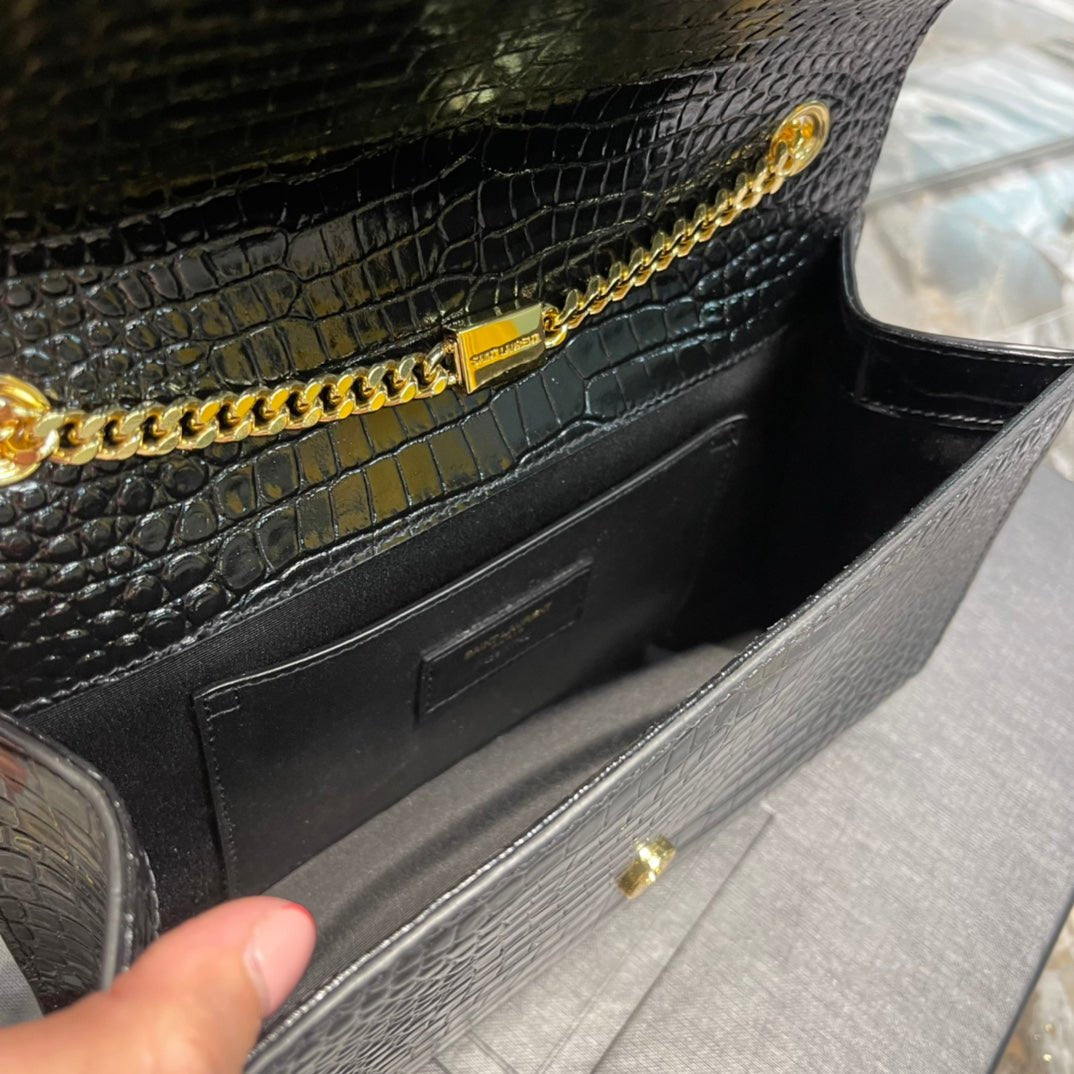 Saint Laurent Kata Medium Chain Bag With Tassel 24cm