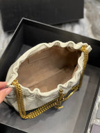 Saint Laurent Paris Mini Bag With Gold Hardware 24cm
