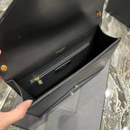 Saint Laurent Gaby Chain Bag With Gold Hardware 26cm