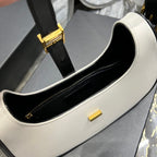 Saint Laurent Le Fermoir Hobo Bag With Gold Hardware 24cm