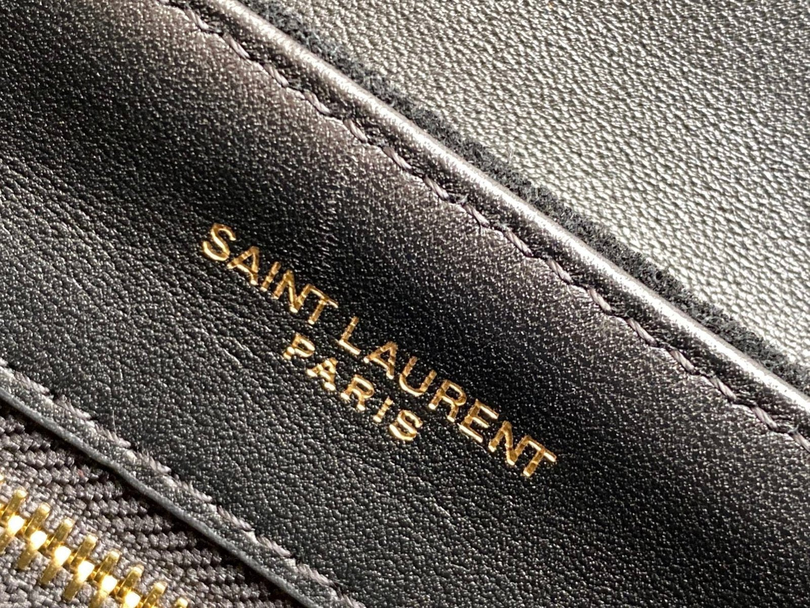 Saint Laurent Loulou Toy Strap Bag With Gold Hardware 20cm