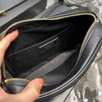 Saint Laurent Lou Camera Bag With Gold Hardware 23cm