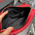 Saint Laurent Lou Camera Bag With Gold Hardware 23cm