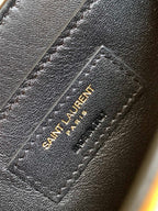 Saint Laurent Solferino Small Satchel With Gold Hardware 19cm