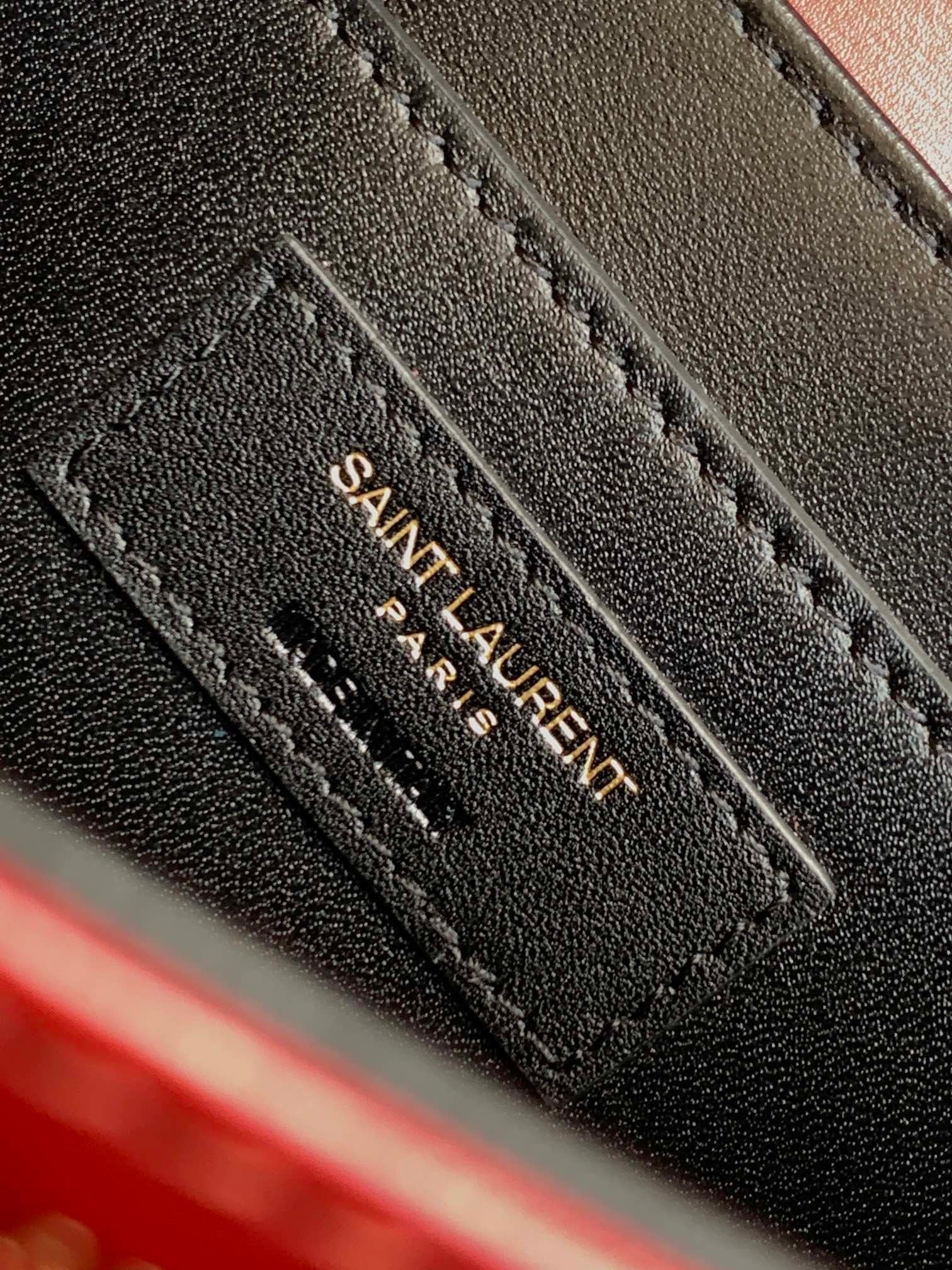 Saint Laurent Solferino Small Satchel With Gold Hardware 19cm